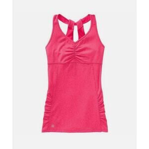 Athleta Tree of Life Tunic - Built-In Bra - Raspberry Pink - Medium